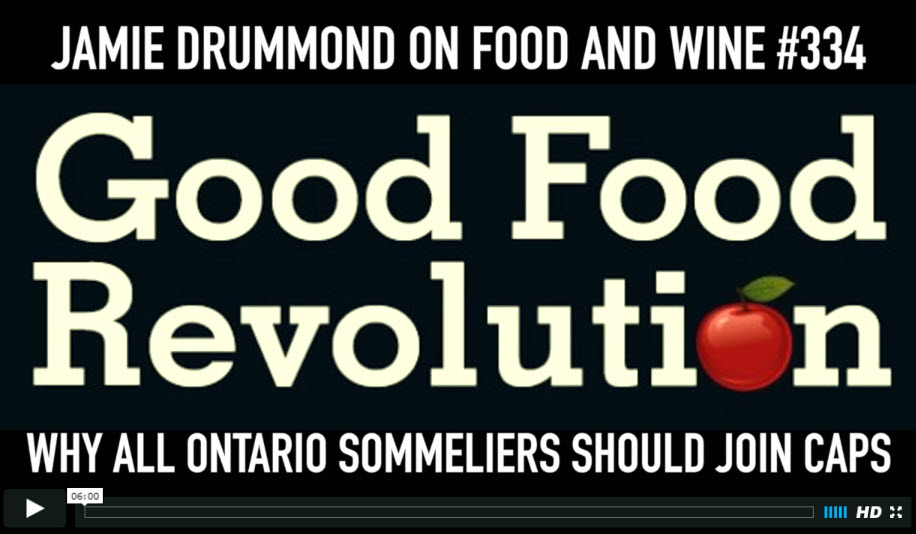 Video: Jamie Drummond on Food and Wine